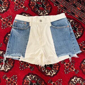 Levi's Two Tone Jean Shorts